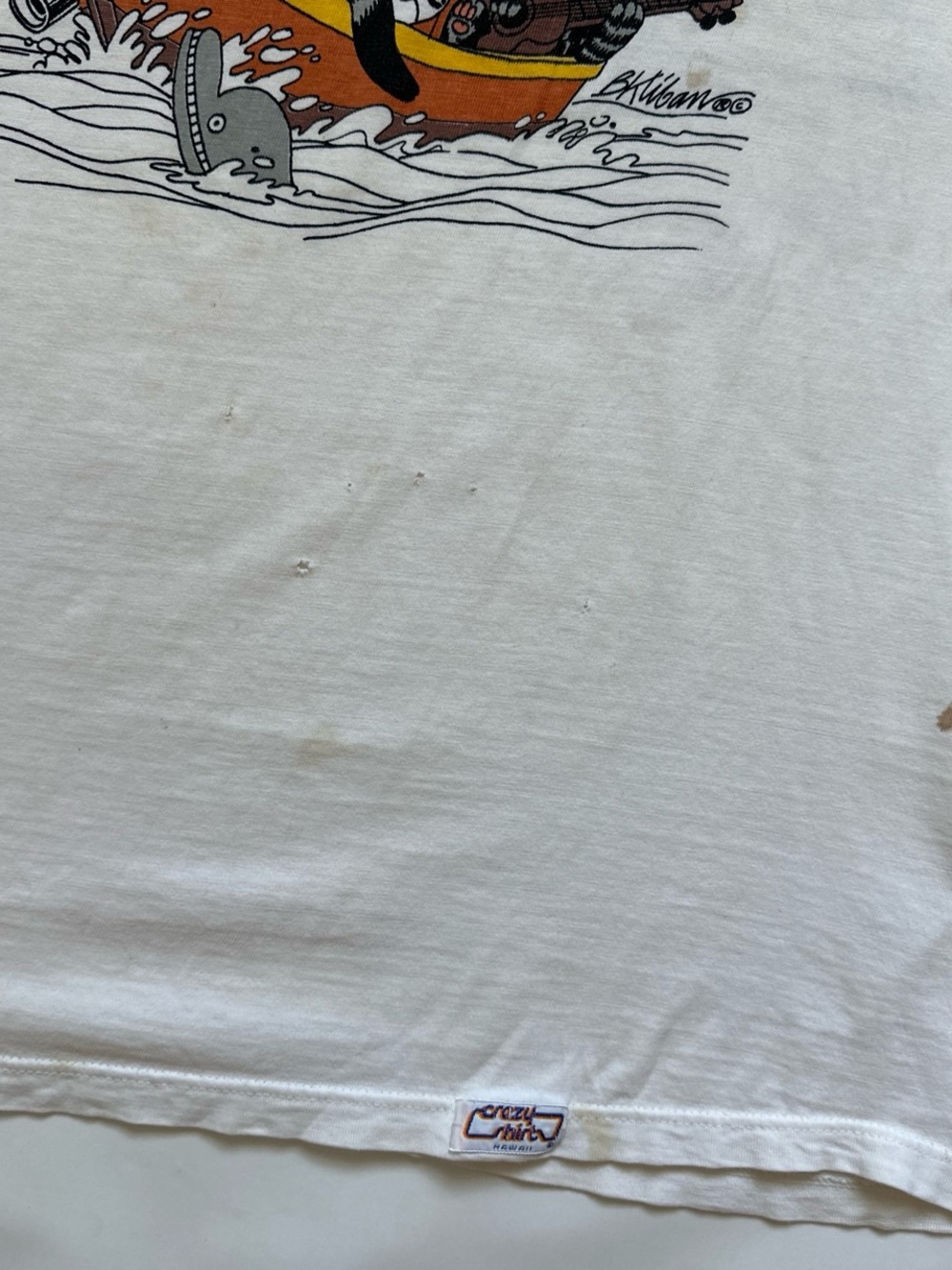 Vintage B kliban Hawaii crazy shirts Sailing cats humor Graphic souvenir cartoon - Picture 4 of 7